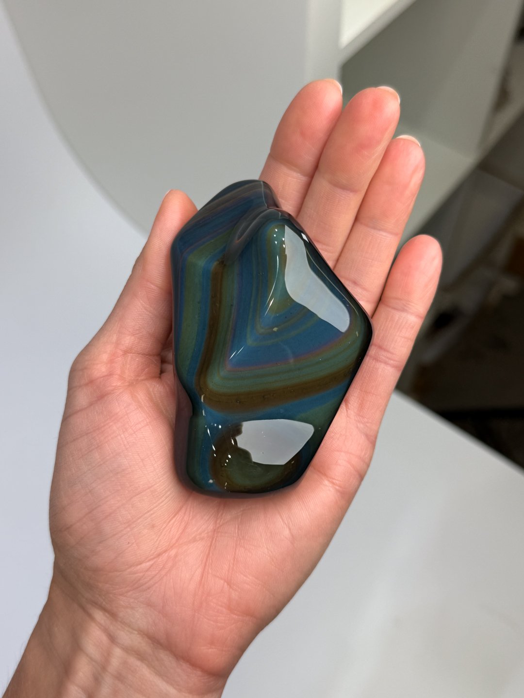 Color Flow Rainbow Obsidian Freeform — Rocks for the Spirit